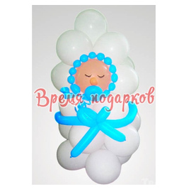 малыш в одеялке - фото