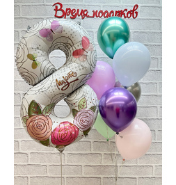 Композиция на 8 марта №38 - фото